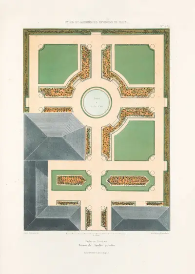 Französisches Parterre – Nr. 3 von Victor Petit