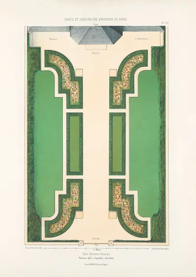 Petit Parterre francais von Victor Petit