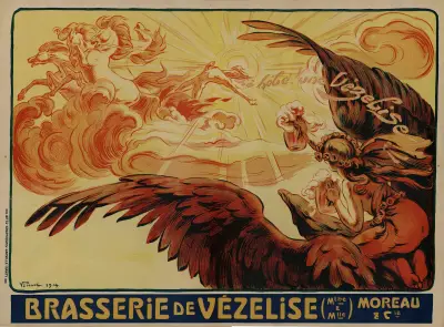 Brasserie de Vézelise Moreau & Cie av Victor Prouvé