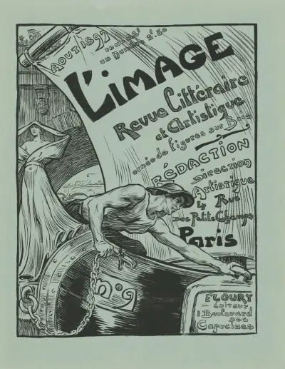 L’image. Revue littéraire et artistique Nr. 9 av Victor Prouvé