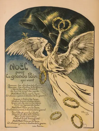 Noël pour la grande Paix qui vient av Victor Prouvé