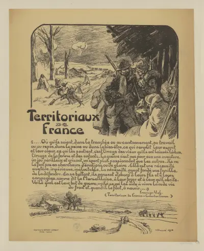 Territoriaux de France av Victor Prouvé