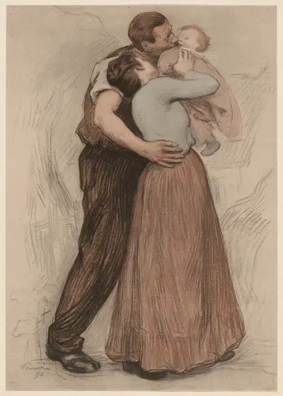 Kyssen av Victor Prouvé