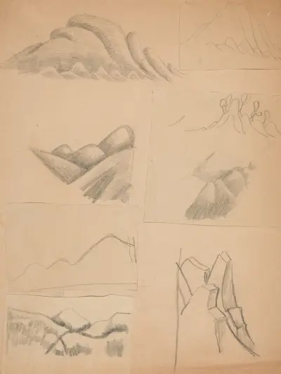 Original drawings 21 av Viking Eggeling