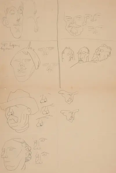 Original drawings 30 av Viking Eggeling