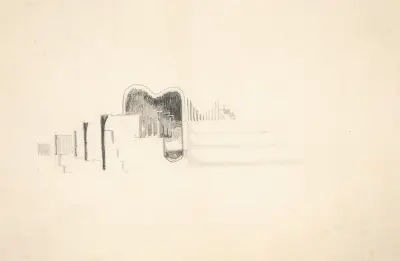Original drawings and manuscripts by the artist, and documentary material 2 av Viking Eggeling