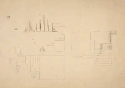 Original drawings and manuscripts by the artist, and documentary material 1 av Viking Eggeling