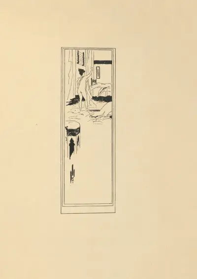A Book Mark – nr 2 av Aubrey Vincent Beardsley
