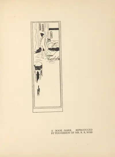 A Book-Mark – nr 1 av Aubrey Vincent Beardsley