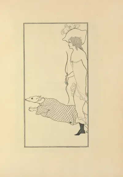 Atalanta av Aubrey Vincent Beardsley