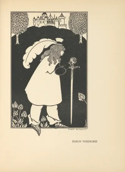 Baron Verdigris av Aubrey Vincent Beardsley