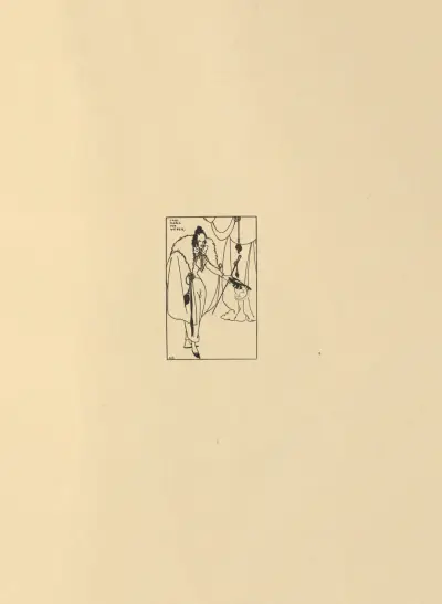 Carl Maria Von Weber. From ‘The Savoy’ No.8 av Aubrey Vincent Beardsley