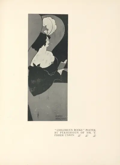 Children’s Books Poster av Aubrey Vincent Beardsley