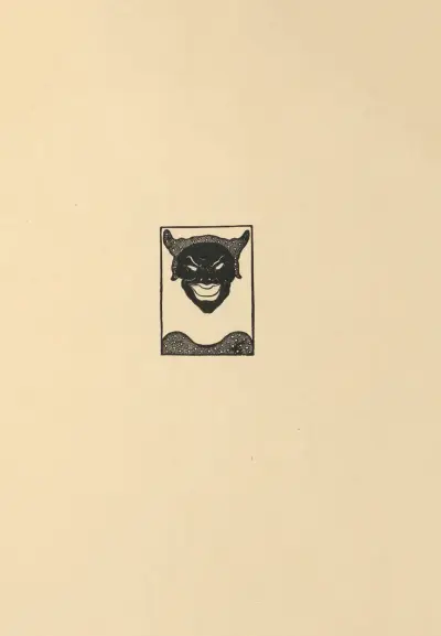 Cover Design (Back). From Balzac’s ‘La Comédie Humaine’ – nr 2 av Aubrey Vincent Beardsley