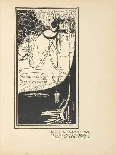 Design For ‘Salome’ av Aubrey Vincent Beardsley