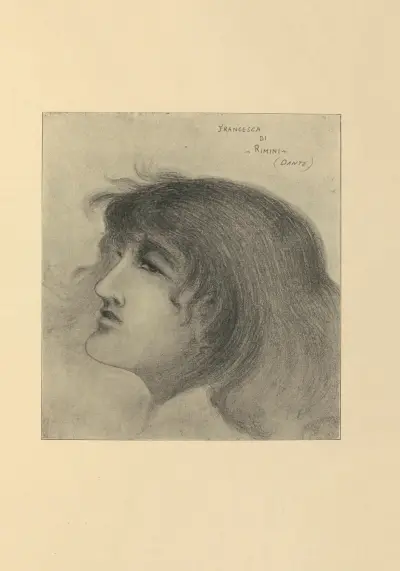 Francesca Di Rimini (Dante) – nr 2 av Aubrey Vincent Beardsley