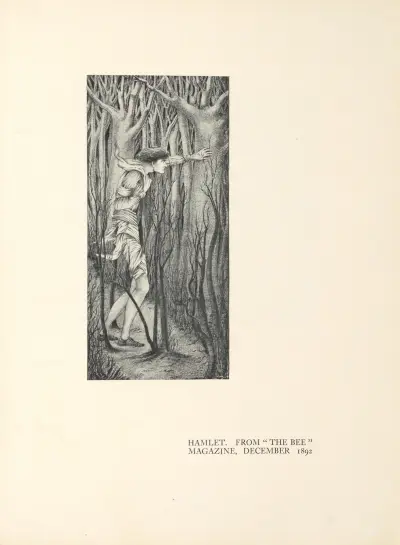 Hamlet av Aubrey Vincent Beardsley