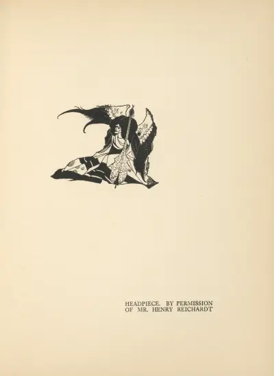 Headpiece – Nr. 3 von Aubrey Vincent Beardsley