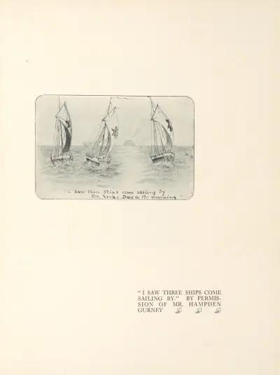 I Saw Three Ships Come Sailing By av Aubrey Vincent Beardsley