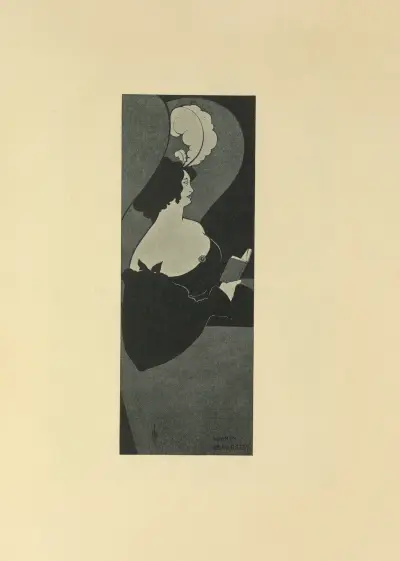 The ‘Children’s Books’ Poster av Aubrey Vincent Beardsley