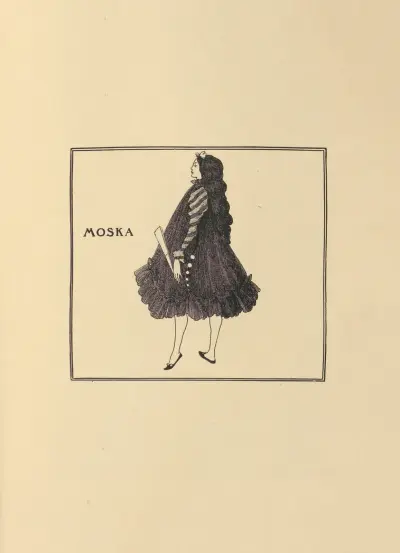 The Moska. From ‘The Savoy’ No.1 av Aubrey Vincent Beardsley