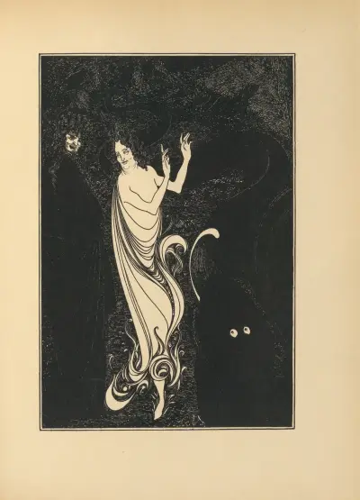 The Third Tableau of ‘Das Rheingold’. From ‘The Savoy’ No.2 av Aubrey Vincent Beardsley