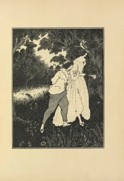The Three Musicians From No. 1 of ‘The Savoy’ av Aubrey Vincent Beardsley