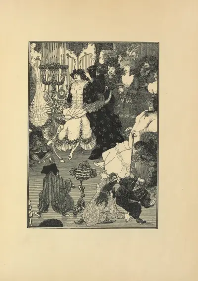 The Toilet of Helen From No. 1 of ‘The Savoy’ av Aubrey Vincent Beardsley