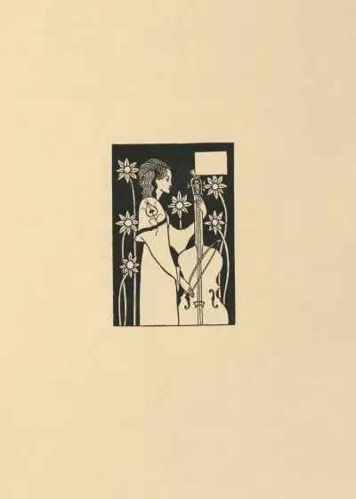 Winieta. Z „Le Morte d'Arthur” – Nr. 13, Aubrey Vincent Beardsley