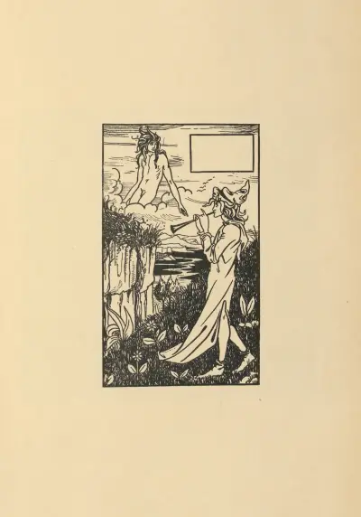 Vignette. From ‘Le Morte d’Arthur’ – nr 14 av Aubrey Vincent Beardsley