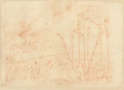 The Martyrdom of the Ten Thousand av Vittore Carpaccio
