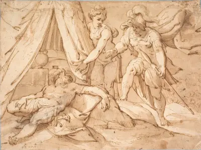 Jael og Sisera av Hans von Aachen