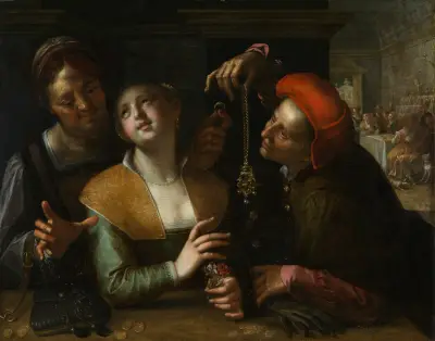 Kuppelszene av Hans von Aachen
