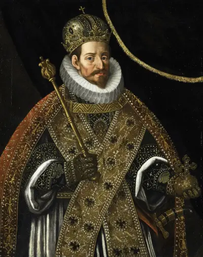 Matthias, Emperor of the Holy Roman Empire (1557-1619) av Hans von Aachen