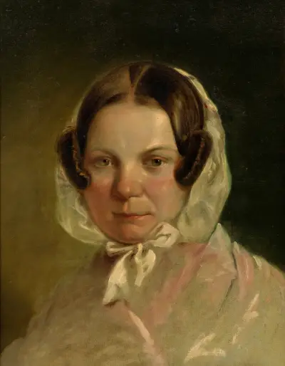 Damporträtt av Friedrich von Amerling