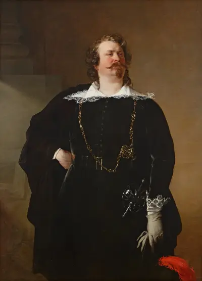 Flamänder Bürgermeister (Baron Pfuel) av Friedrich von Amerling