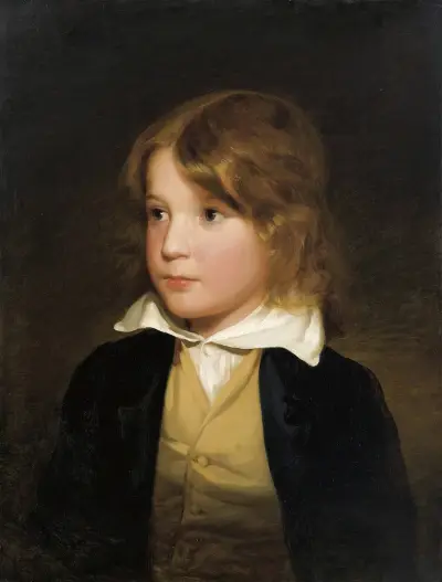 Portrait Of Joseph Amerling av Friedrich von Amerling