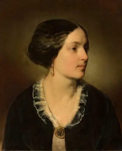 Porträtt av Katarzyna Potocka, född Branicka (1825–1907) av Friedrich von Amerling
