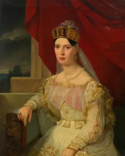 Therese Elßler, dansös av Friedrich von Amerling