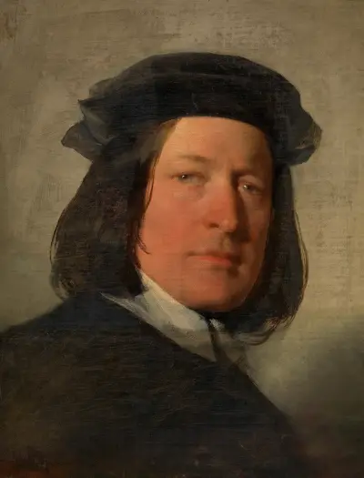 Valentin Ritter von Mack, Gutsherr in Mauer av Friedrich von Amerling