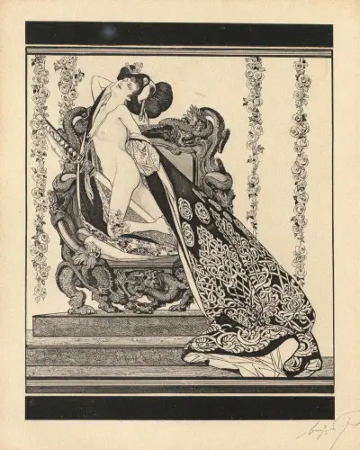 Erotisk skildring 7 av Franz von Bayros