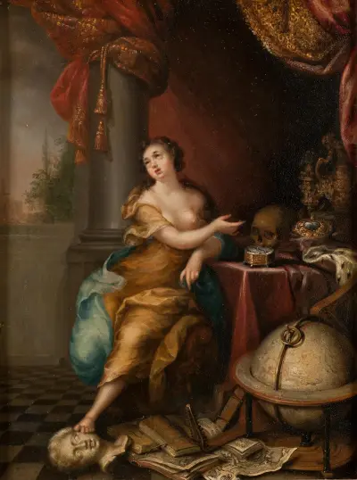 Allegory on the Vanity of Life av Andreas von Behn