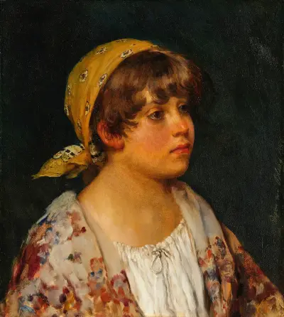 Girl av Eugen von Blaas