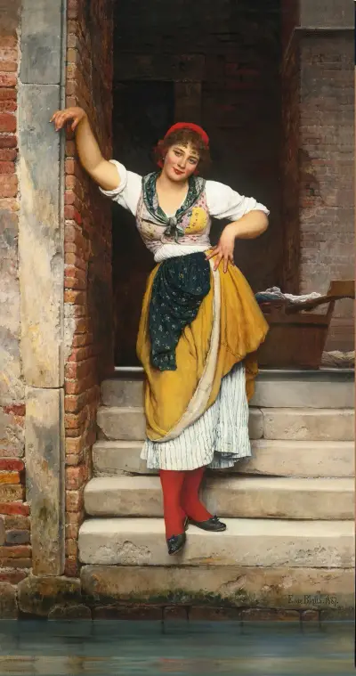 Ninetta av Eugen von Blaas