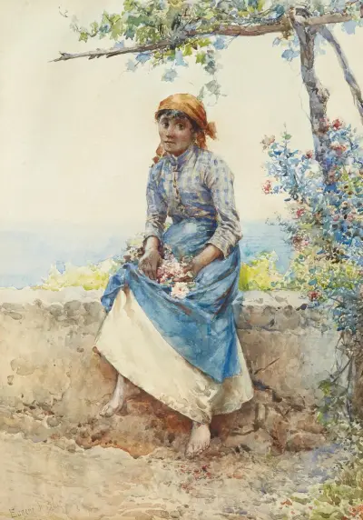 Popolana av Eugen von Blaas