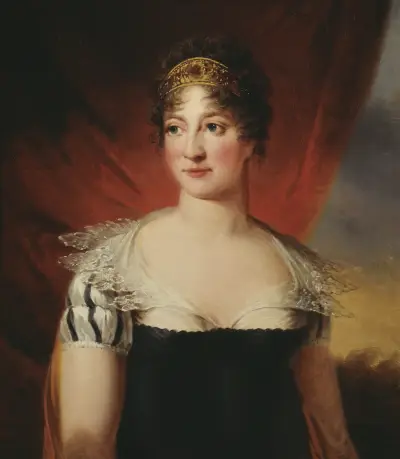 Hedvig Elisabet Charlotta, 1759-1818, Queen of Sweden, Princess of Holstein-Gottorp av Carl Frederik von Breda
