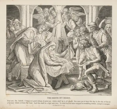 Kristi födelse av Julius Schnorr von Carolsfeld