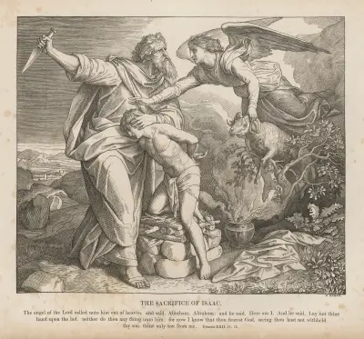 Isaks offer av Julius Schnorr von Carolsfeld
