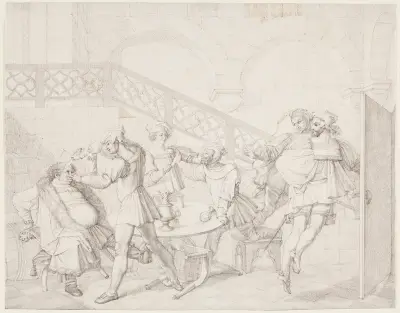 Auerbachs källare i Leipzig av Peter von Cornelius