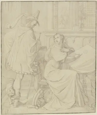 Hagen’s betrayal av Peter von Cornelius